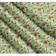 thumbnail image 3 of Soimoi Cotton Voile Fabric Tropical Leaves & Coconut Fruits Print Fabric by the Yard 56 Inch Wide, 3 of 7