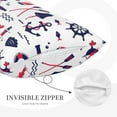 thumbnail image 5 of EasygdpSailing Marine Travel Polyester Fiber Double-Sided Pillowcase,Super Soft,Comfortable And Luxurious Pillowcase,Not Easy To Break Or Deform- 16"X24", 5 of 9