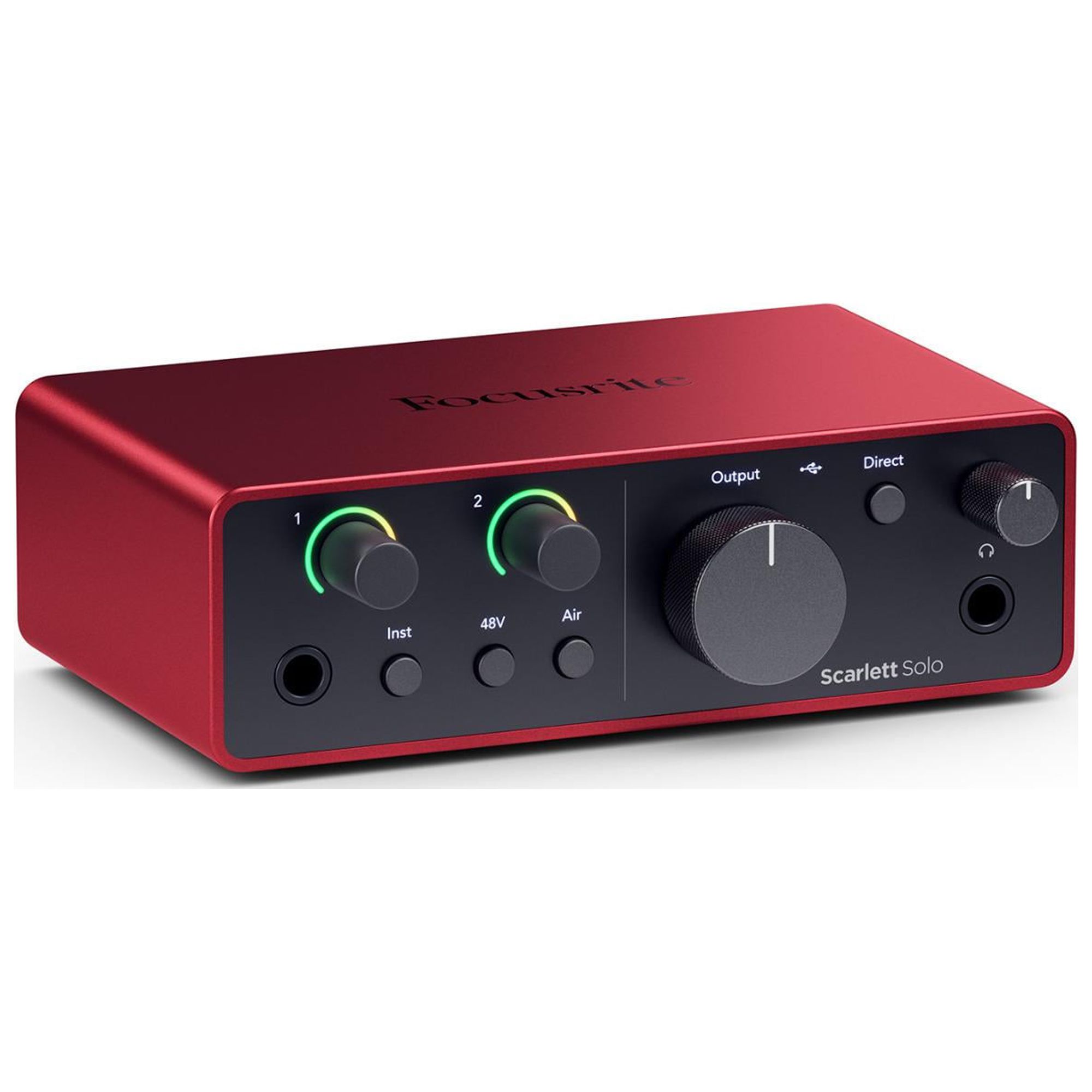 Focusrite Scarlett Solo Studio 4th Gen USB Audio Interface w/Accessories Bundle