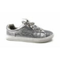 thumbnail image 2 of Forever Young Women's Metallic Weaved Textured Lace up Sneakers, 2 of 5