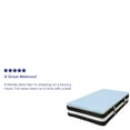 thumbnail image 6 of Flash Furniture Capri Comfortable Sleep Twin 12 Inch CertiPUR-US Certified Foam Pocket Spring Mattress & 2 inch Gel Memory Foam Topper Bundle, 6 of 16