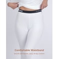 thumbnail image 5 of INNERSY Thermal Underwear for Women Fleece Lined Base Layer Top and Bottom Set, 5 of 8