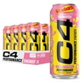 thumbnail image 1 of C4 Performance Energy Drink | STARBUST™ Strawberry | Zero Sugar Carbonated Preworkout Energy | 200mg Caffeine with Beta Alanine | 16 Fl Oz (12 Pack), 1 of 5