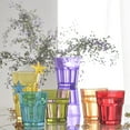thumbnail image 2 of LAV Colored Drinking Glasses Set of 6 - Colored Glass Cups 10.25 Oz - Colorful Drinking Glasses - Multicolor Water Drinking Glass Set, 2 of 6