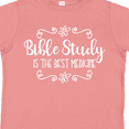 thumbnail image 4 of Inktastic Bible Study Best Medicine WHT Girls Toddler T-Shirt, 4 of 5