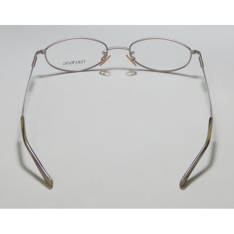 NEW VERA WANG V01 WOMENS/LADIES OVAL FULL-RIM SILVER CLASSIC  display picture 1