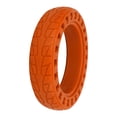 thumbnail image 1 of Rubber Electric Scooter Tyre, Double  Tire 2.0in Outer Width Practical  For 8.5in Electric Scooters Orange, 1 of 8