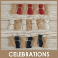 thumbnail image 4 of Allen Company Precut Natural Jute Burlap, Fine Weave, 46"W x 1-Yard, Natural, 4 of 11