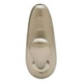 thumbnail image 5 of Adhesive Mount Metal Hook, Large, Brushed Nickel Finish, 1 Hook And 2 Strips/pack | Bundle of 5 Packs, 5 of 7