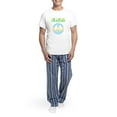 thumbnail image 5 of CafePress - No War In Ukraine Support American Ukraini Pajamas - Men's Light Loose Fit Cotton Pajama Set, 5 of 7