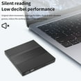 thumbnail image 4 of External CD DVD Player Optical Drive Slim DVD Recorder High Speed External Optical Drive for Laptop, 4 of 6