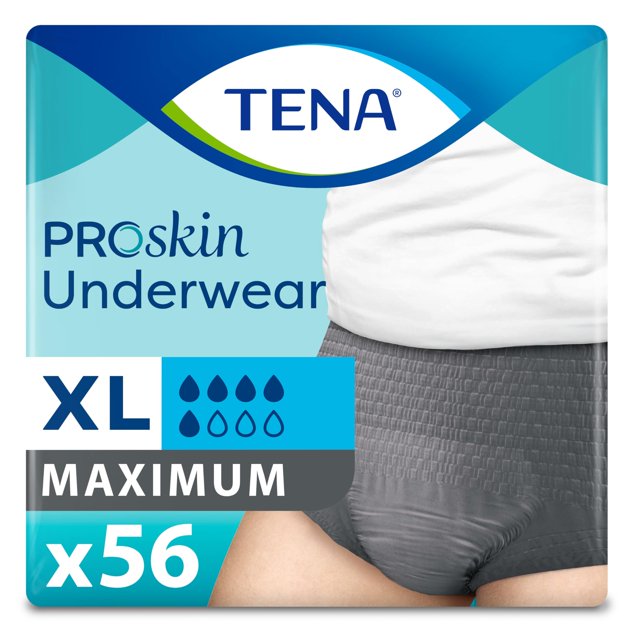 Ropa interior para incontinencia TENA ProSkin para hombre XL 56 unidades