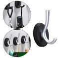 thumbnail image 4 of para Base  sin perforaciones Sombrero Toalla Negro plateado Gloria Perchero, 4 of 8