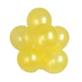 thumbnail image 6 of Efavormart 100PCS 12" Yellow Metallic Latex Balloons Wedding Event Decoration Birthday Party Graduation Party Supplies, 6 of 9