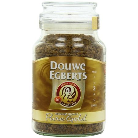 Douwe Egberts Pure Gold Instant Coffee, Medium Roast, 7.05-Ounce, 200G (Packaging May Vary)