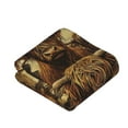 thumbnail image 2 of Highland Cow Throw Blanket Ultra Soft Cozy Decorative Flannel Blankets for Home Bed Couch Chair Travel 50x40, 2 of 6