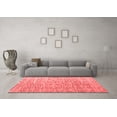 thumbnail image 3 of Ahgly Company Indoor Rectangle Abstract Red Modern Area Rugs, 5' x 8', 3 of 4
