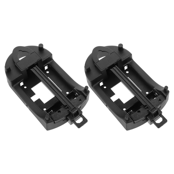 WEUVEB 2Pcs Pendulum Clock Movement Replacement Black for Accurate Wall Clocks