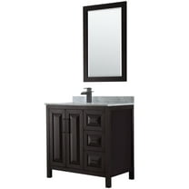 Wyndham Collection Wcv252536sunsm24 Daria 36" Free Standing Single Vanity Set - Dark