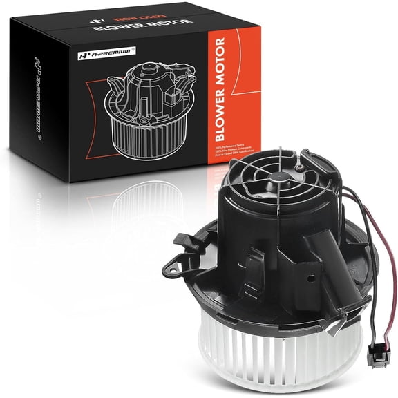 A-Premium Heater Blower Motor with Fan Cage Replacement for Mercedes-Benz C180 C200 C250 C300 C350 E200 E350 E400 E550 GLK300 E63 AMG