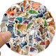 thumbnail image 3 of Pegatinas de animales Hapiuen 50 piezas, calcomanías de vinilo impermeables, 3 of 7