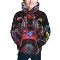 thumbnail image 3 of Power Rangers Youth Active Sweatshirt Printing Casual Pullover Hoodies Winter Fall Clothes Outerwear Medium, 3 of 7