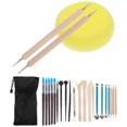 thumbnail image 3 of 1 Set of Clay Sculpting Tools Clay Scraping Carving Tool Clay Crafts Making Tools, 3 of 8