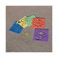 thumbnail image 2 of SIDEWALK CHALK STENCILS - SHAPES - Stationery - 6 Pieces, 2 of 2
