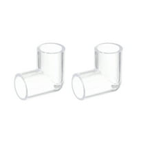 2Pack Pipe Elbow Connector, 16mm/0.63" 2 Way Elbow for Aquariums