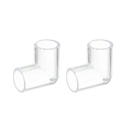 2Pack Pipe Elbow Connector, 16mm/0.63" 2 Way Elbow for Aquariums