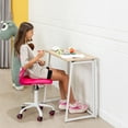 thumbnail image 4 of Homy Casa Kids & Teens Desk Chair with Adjustable Height and 360 Degree Swivel, Pink, 4 of 10