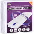 thumbnail image 2 of Utopia Bedding Premium Waterproof Bed Bug Mattress Cover Pack of 2, Queen Zippered Mattress Protector, 12 Inches Deep, Dust Mite Proof 6-Sided Mattress Encasement for Bed, 2 of 8