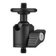 thumbnail image 4 of Andoer Mini Ballhead Adapter Camera Tripod Ball Head Mount Alumnum Alloy 1/4 Inch Screw Connector to 1/4 Inch Screw Connector, 4 of 6