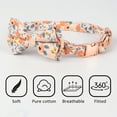 thumbnail image 7 of Dog Collar Flower, Cute Blue Dog Collars with Flower, Adjustable Cotton Summer Dogs Flower Collar with Metal Buckle for Small Medium Large Boy Girl Dogs, 7 of 7