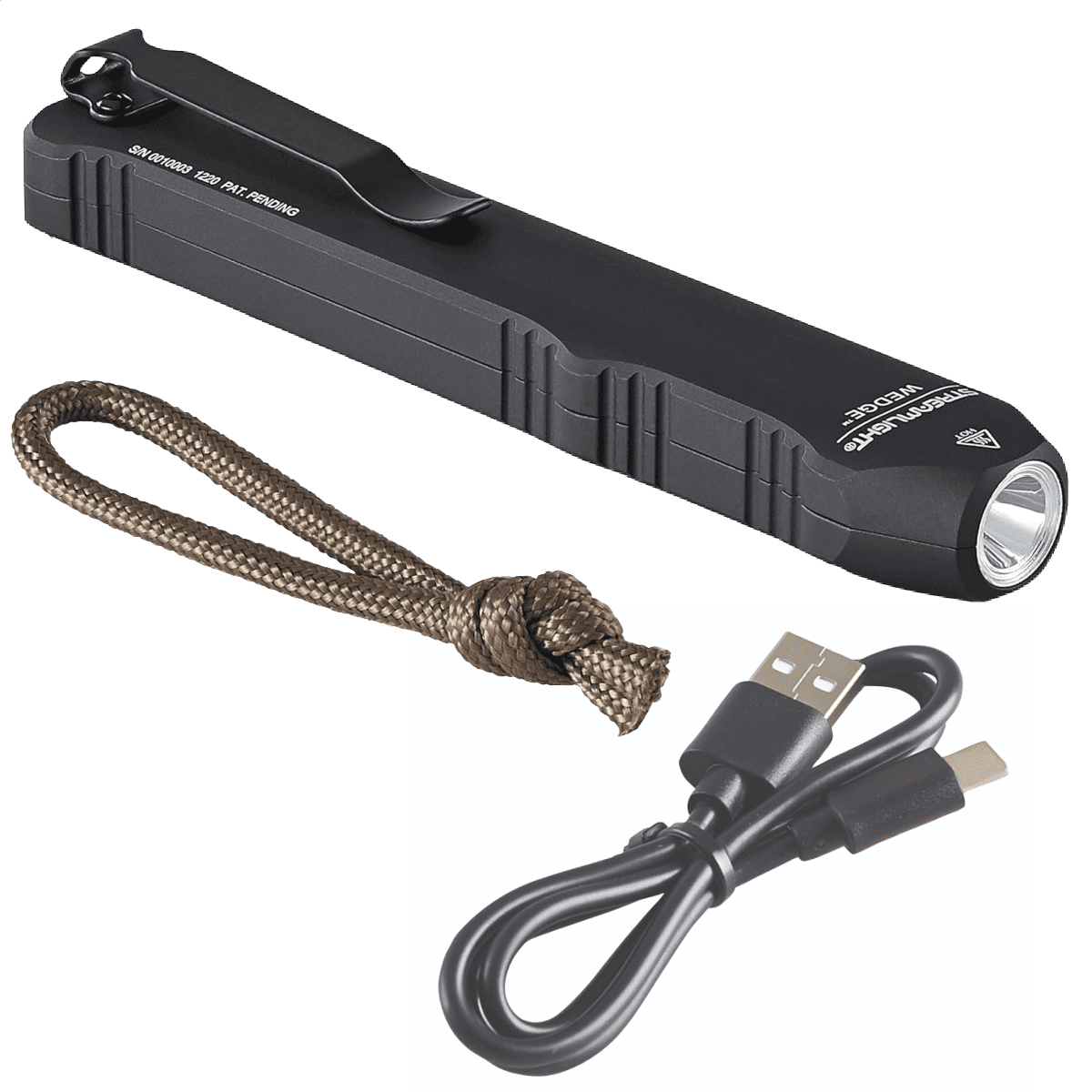 Streamlight STL-88810 300 Lumen Slim Wedge, Black - Walmart.com
