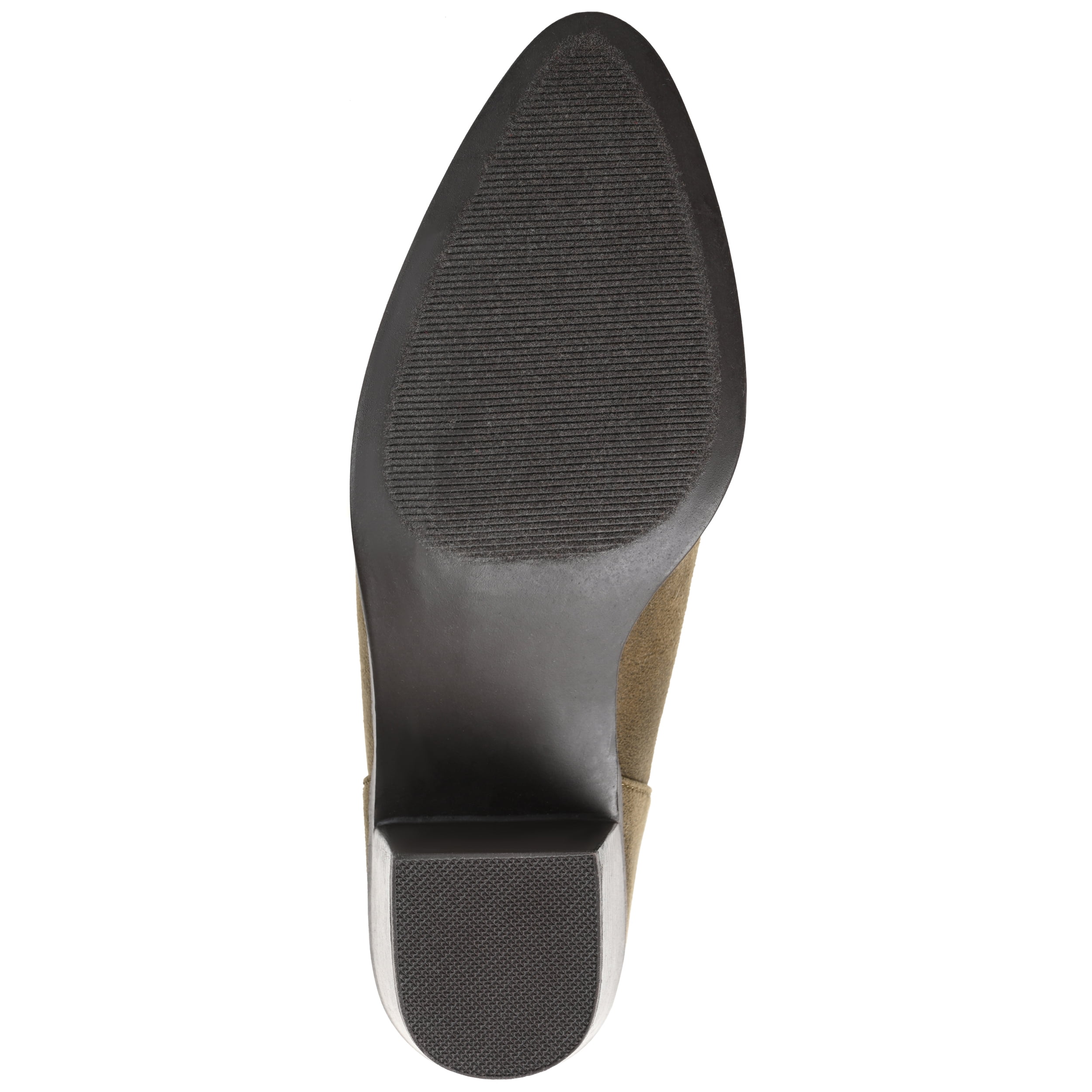 Journee Womens Lola Pull On Stacked Heel Booties, Widths Available