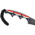 thumbnail image 4 of CRKT Minimalist Wharncliffe Everyday Carry Fixed Blade Knife with Sheath: D2 Plain Edge Blade, Multicolor G10 Handle, 2385G, 4 of 6