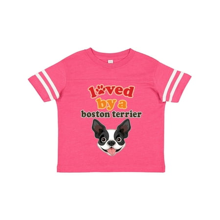 

Inktastic Boston Terrier Dog Gift Gift Toddler Toddler Girl T-Shirt