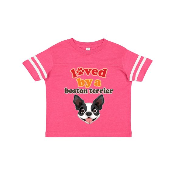 Inktastic Boston Terrier Dog Gift Girls Toddler T-Shirt