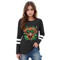 thumbnail image 4 of AUNVITO St. Patrick's Day Fashion Cute Printed Casual Long Sleeve Tops for Boys and Girls, 4 of 5