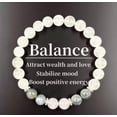 thumbnail image 3 of Pulsera de cristal de piedra natural para hombre y mujer, elegante bisutería boho unisex hecha a mano con cuentas, para uso diario y outfits informales, 3 of 6