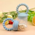 thumbnail image 2 of Keep Your Baby Happy and Healthy with Our Silicone Baby Pacifier - The Ultimate Fruit and Vegetable Bite, Food Supplement Artifact, Teether, and Molar Stick with Hand Guard!, 2 of 4