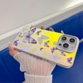thumbnail image 3 of For iPhone 16 Pro Case Laser TPU+PC Phone Cover Electroplating Butterfly Pattern - AB6, 3 of 5