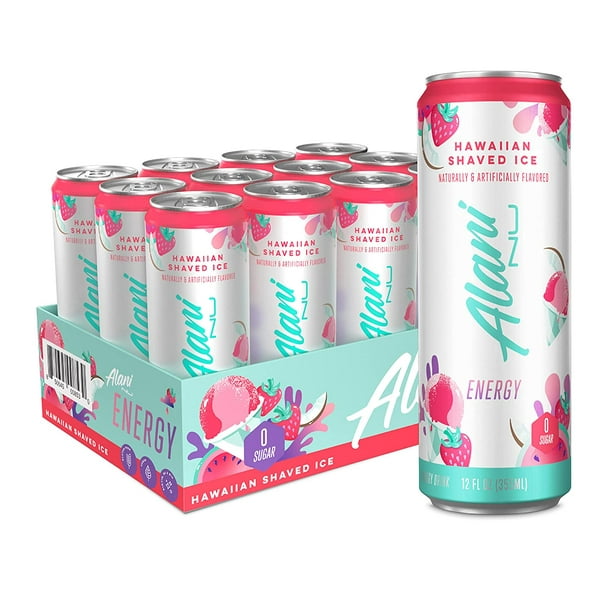 Alani Nu SugarFree Energy Drink, PreWorkout Performance, Hawaiian