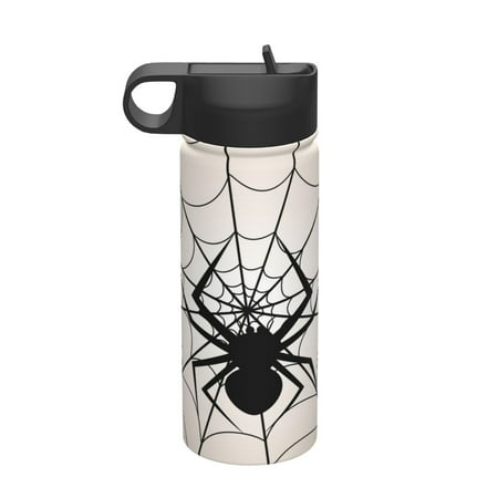 

Matuu Spiders On The Web 1 for 18oz Durable Thermal Cups Keep Drinks Cold & Hot Insulated Coffee Mug with Lid (With Straw)