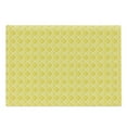 thumbnail image 1 of Yellow Cutting Board, Quatrefoil Moroccan Themed Geometric Ombre Pattern Art, Decorative Tempered Glass Cutting and Serving Board, Large Size, Merigold Yellow, by Ambesonne, 1 of 1