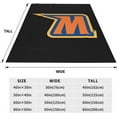 thumbnail image 5 of Morgan State University Logo Blanket Large Luxury Fleece Soft Anti-Static Anti-Pilling Flannel Bed Blanket, 5 of 6