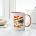 thumbnail image 4 of CafePress - Bass Trombone Musical Bazooka Mugs - 11 oz Ceramic Mug - Novelty Coffee Tea Cup, 4 of 4