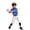 Blue, variant on Duqingm Kids Baseball Jersey Button Down Sport T Shirts Tops for Boys Girls Orange,11-12 Years