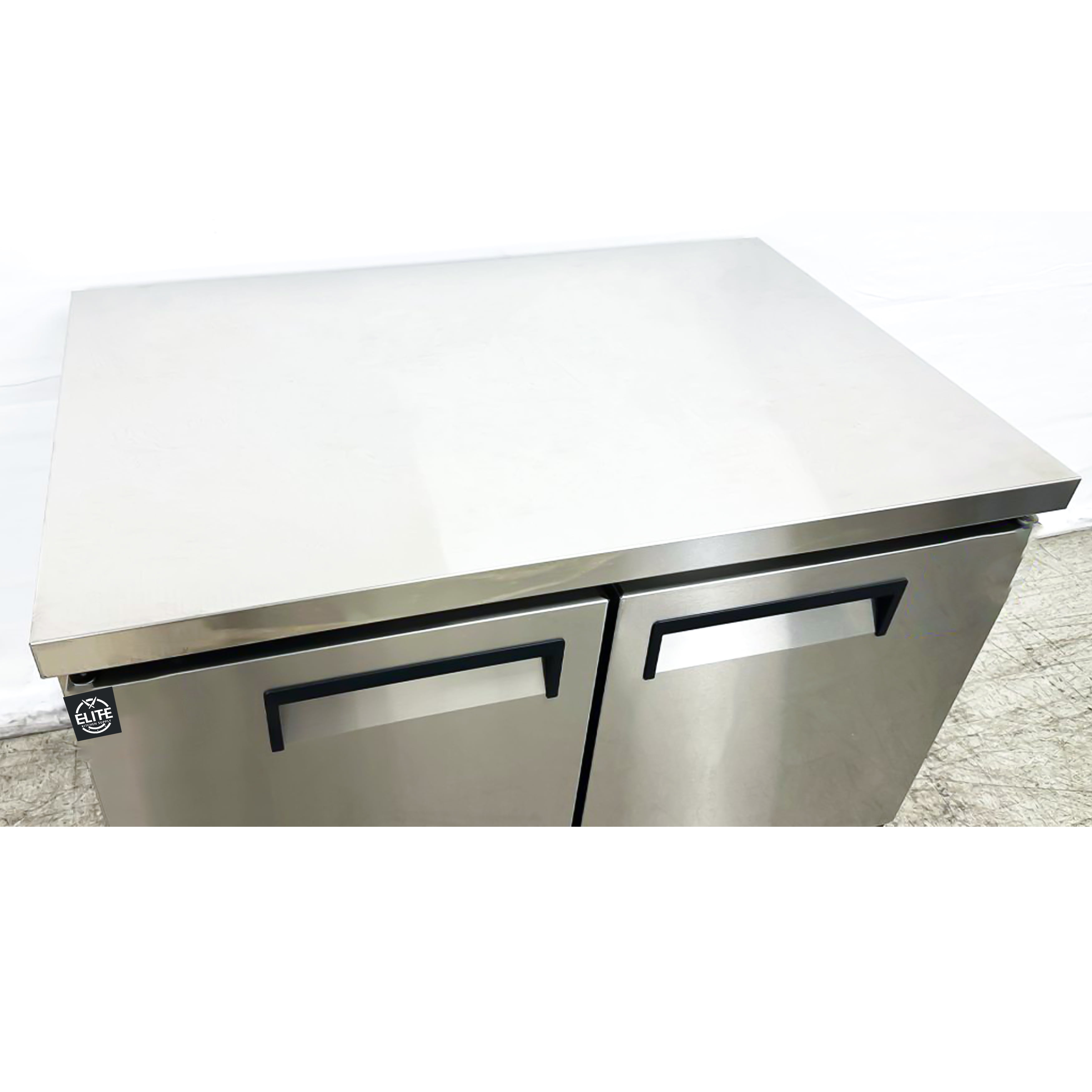 48 in. Commercial ETL NSF Undercounter Refrigerator 12.3 Cu.Ft. Cold Prep Table, Under Counter Refrigerator Cooler in Stainless Steel